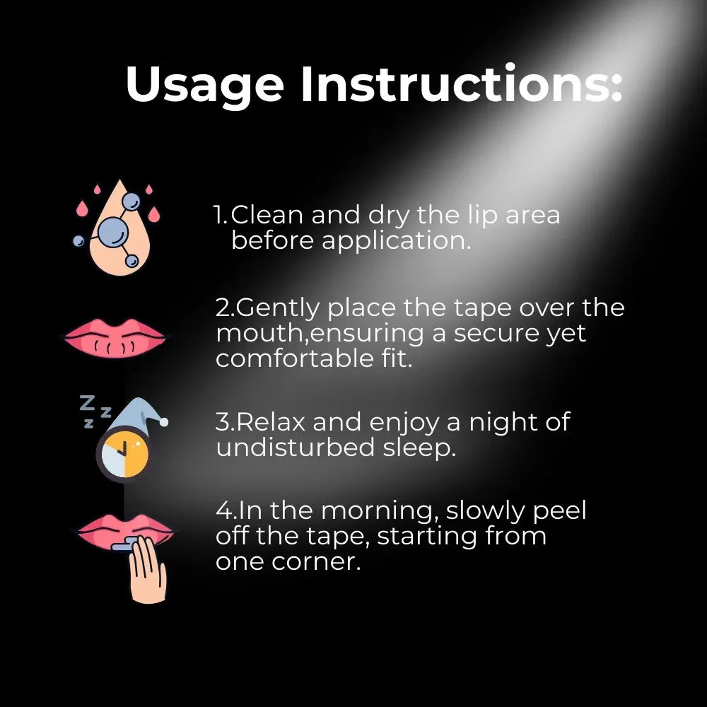 30/60Pcs Mouth Tape Sleeping Nasal Strips Sleep anti Snoring Best Breathing Medical Grade Improved Sleeping Snoring Relief
